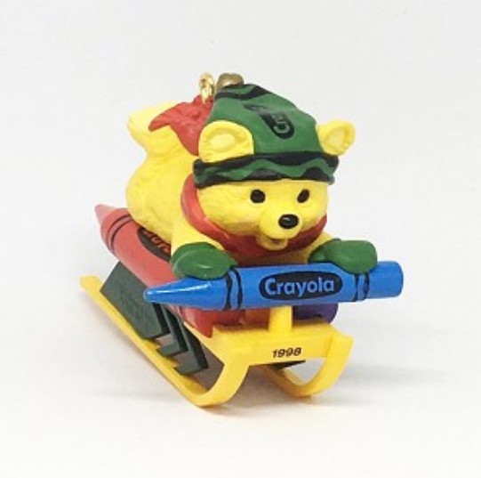 1998 Crayola #10 & Final - Bright Sledding Colors